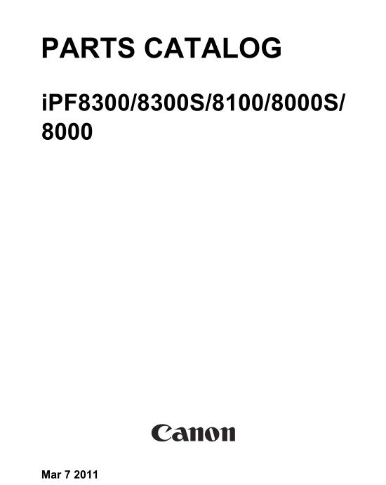 Canon_iPF8000_8300_8300S_ServiceManual