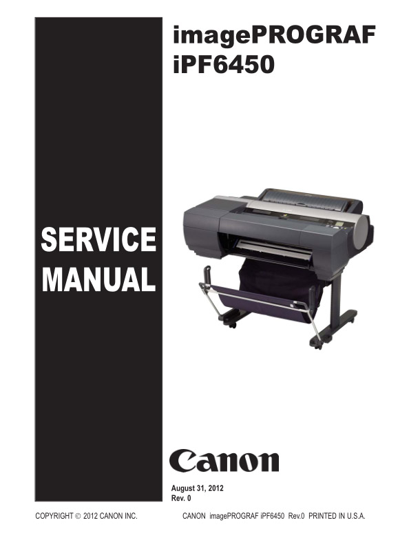 Canon_iPF6450_Service_Manual
