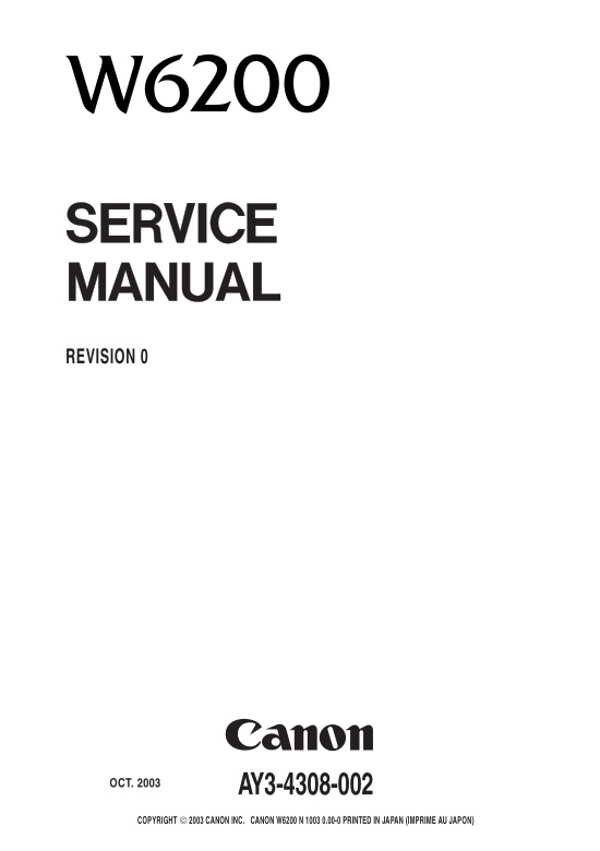 Canon_W6200_Service_Manual