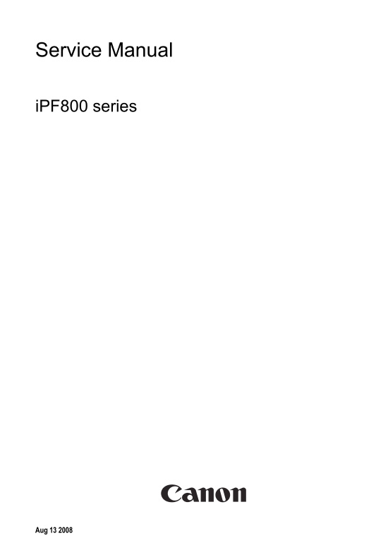 Canon_iPF820_810_800_Service_Manual