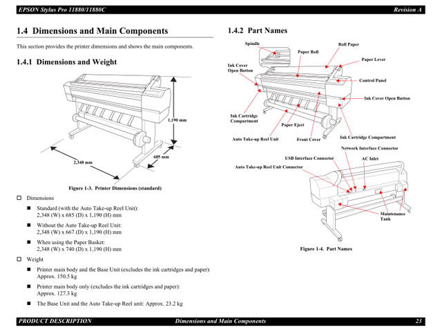 Epson Stylus Pro 11880 11880c Service Manual
