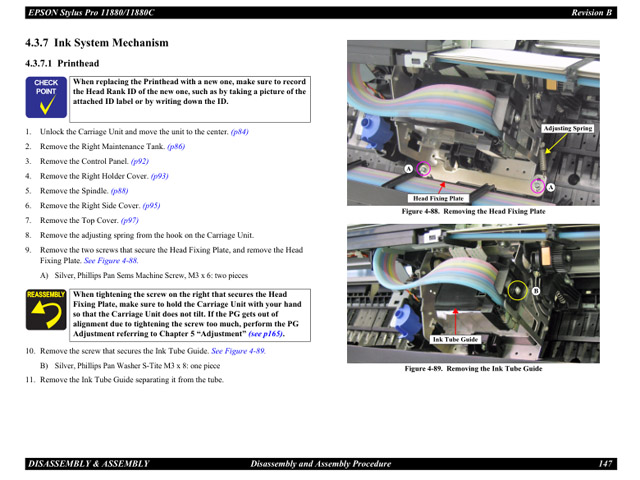 Epson Stylus Pro 11880 11880c Service Manual